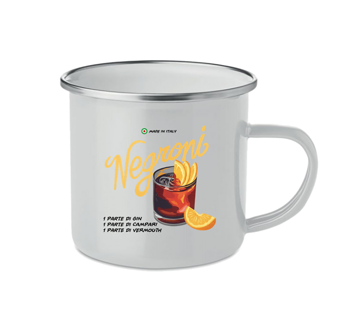 Tazza Metallo Negroni
