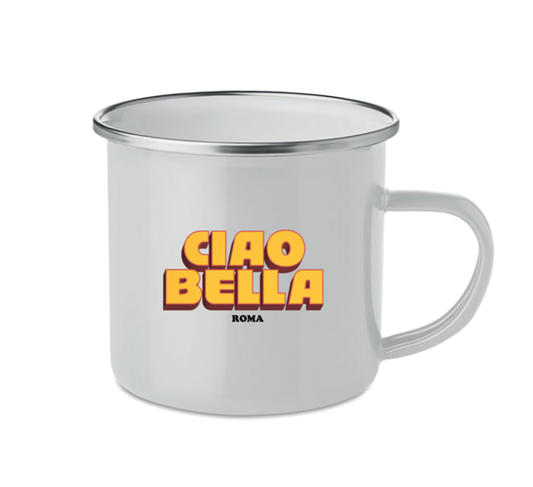 Tazza Metallo Ciao Bella