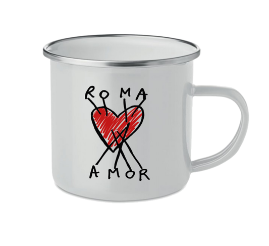 Tazza Metallo Roma Amor