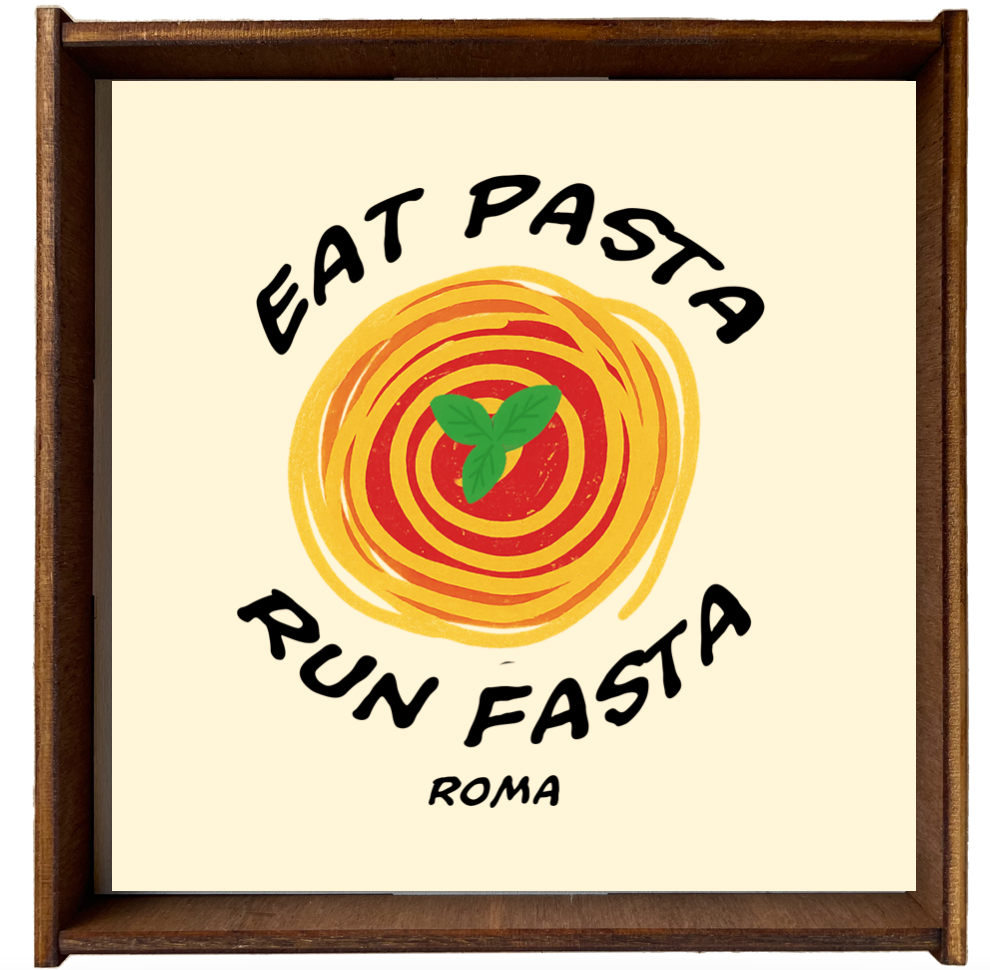 Picture Eat Pasta Run Fasta
