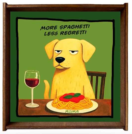 Picture More Spaghetti Less Regretti