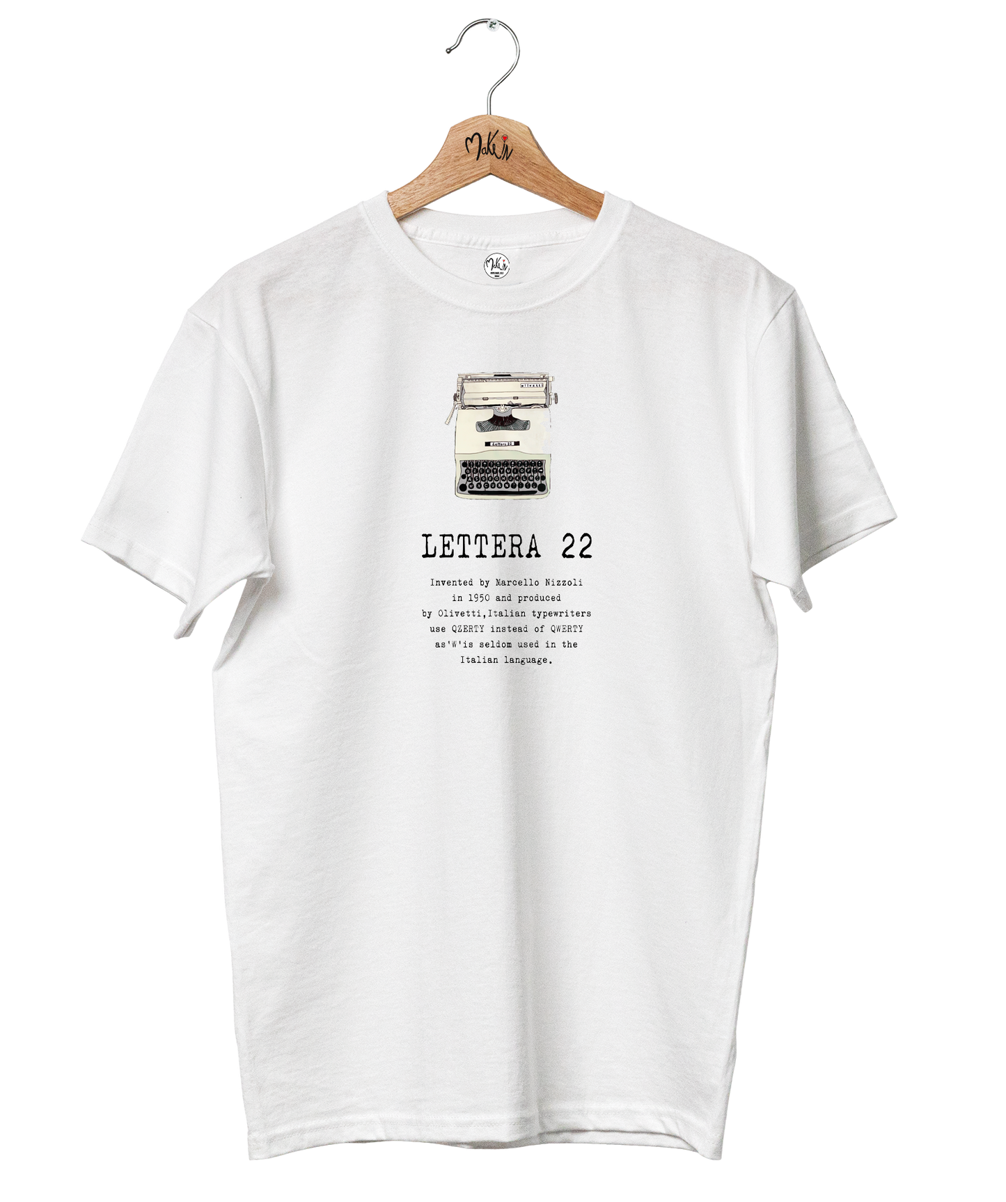 T-shirt Olivetti Lettera 22