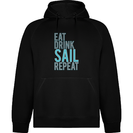 Felpa Eat Drink Sail Repeat