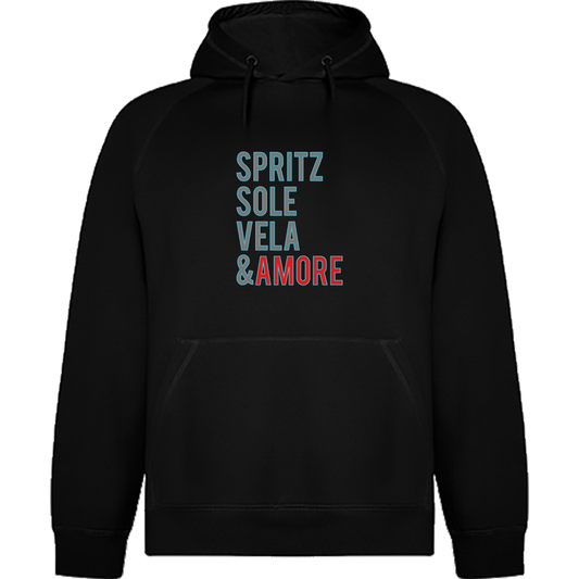 Felpa Spritz Sole Vela & Amore